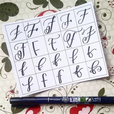 How to Make a Capital F in Cursive: A Journey Through Loops and Lines