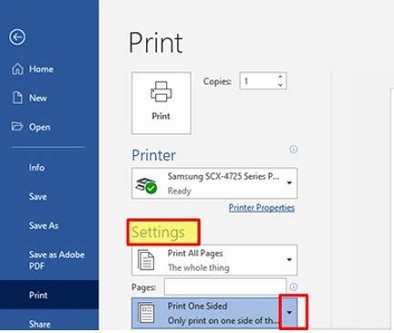 how to print front and back while maintaining quality