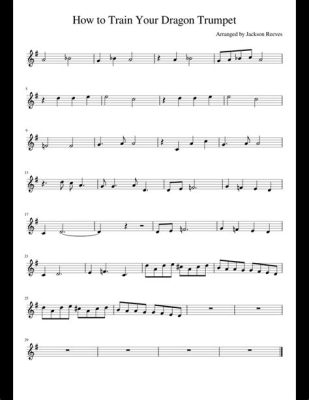 How to Train Your Dragon on the Trumpet Sheet Music